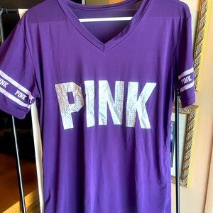 Pink Victoria’s Secret Tee size large